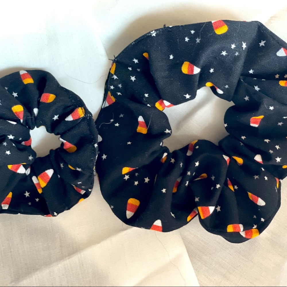 6 sets for $18! Mummy and Me Halloween Scrunchies!